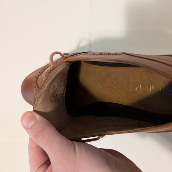 Cole Haan Men's Original Grand Shortwing Oxford Woodbury Java Brown Size 13 - Picture 11 of 11